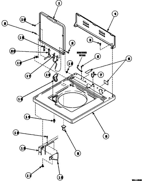 speed queen parts diagram