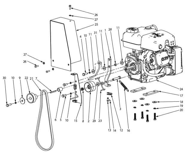 earthquake vector tiller parts diagram