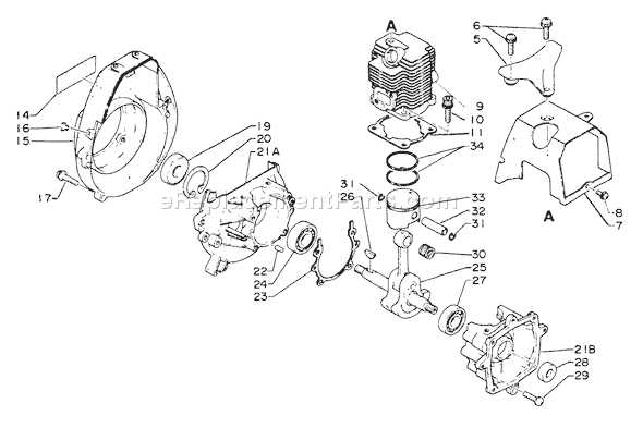 echo es 250 parts diagram