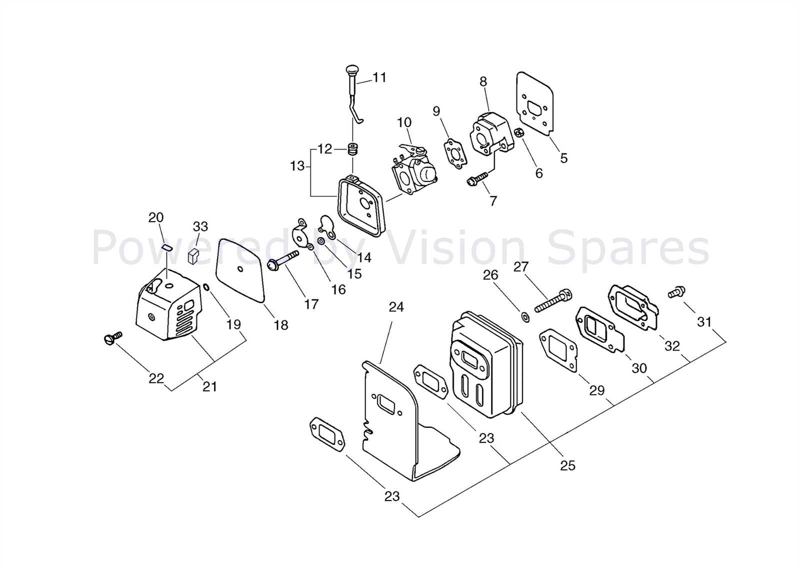 echo gt 225 parts diagram