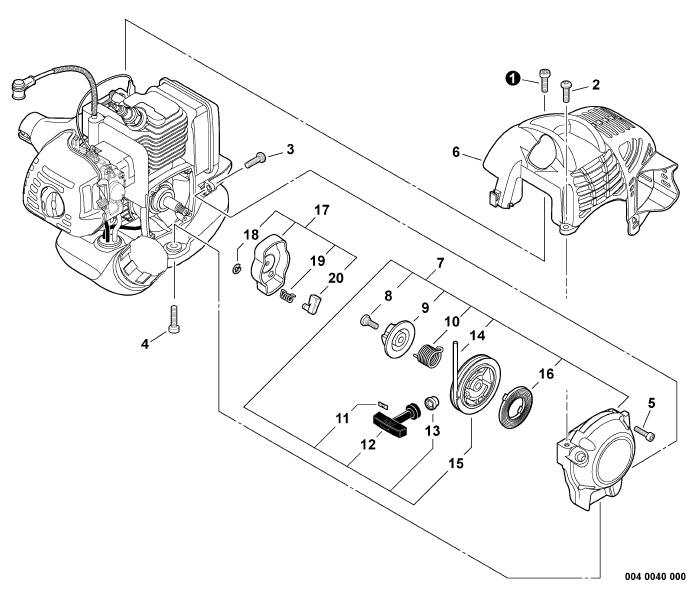 echo gt 225 parts diagram