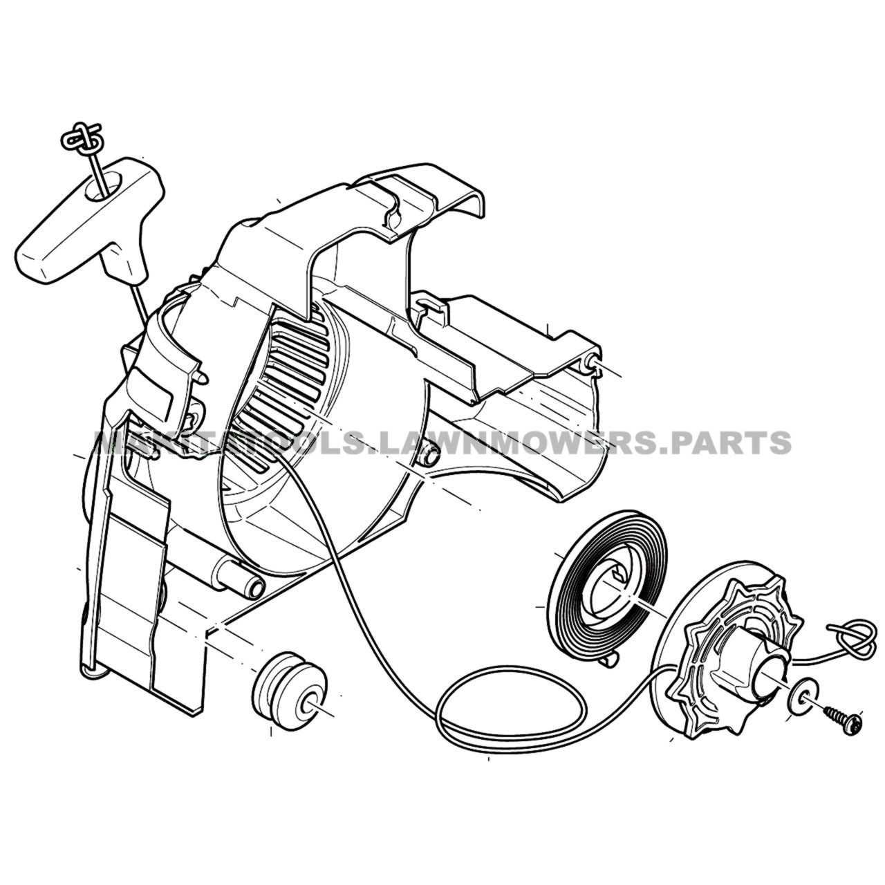 echo pb 250ln parts diagram