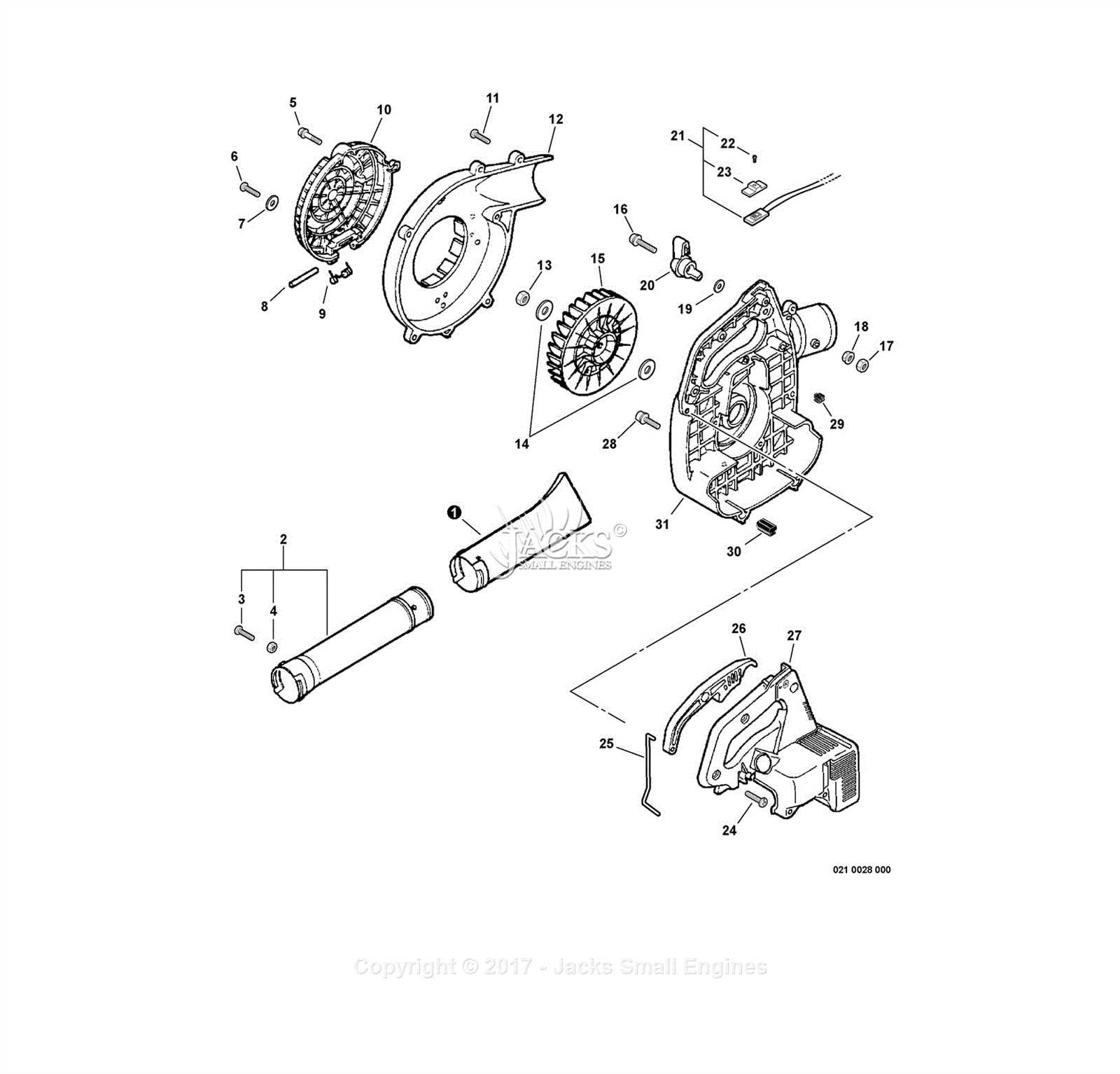 echo pb 250ln parts diagram