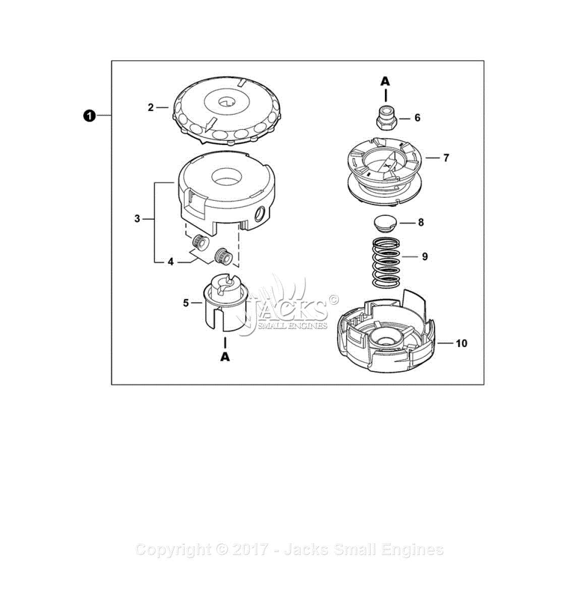 echo weed eater parts diagram