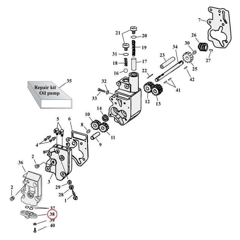 harley evo engine parts diagram