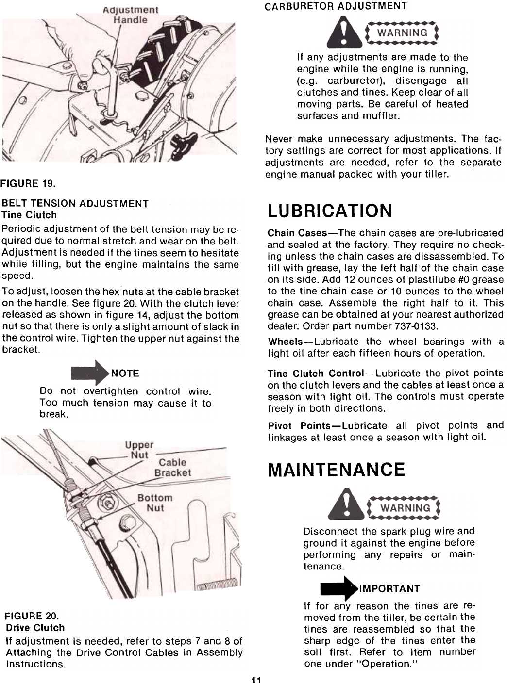 montgomery ward tiller parts diagram