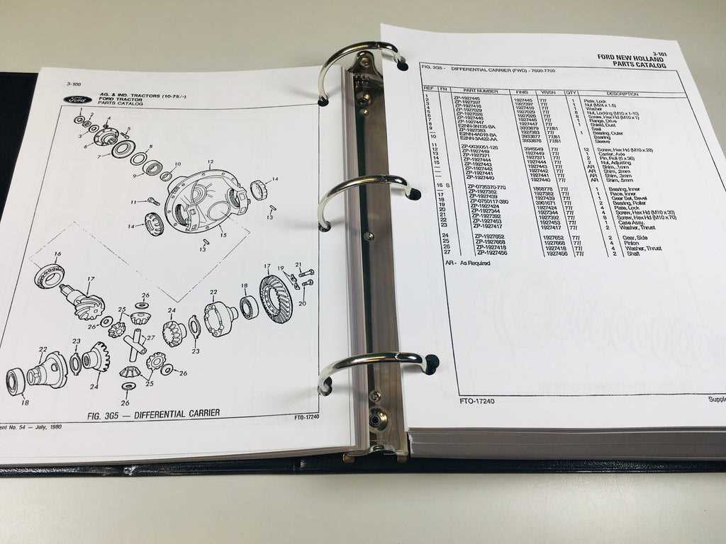 ford 2600 tractor parts diagram