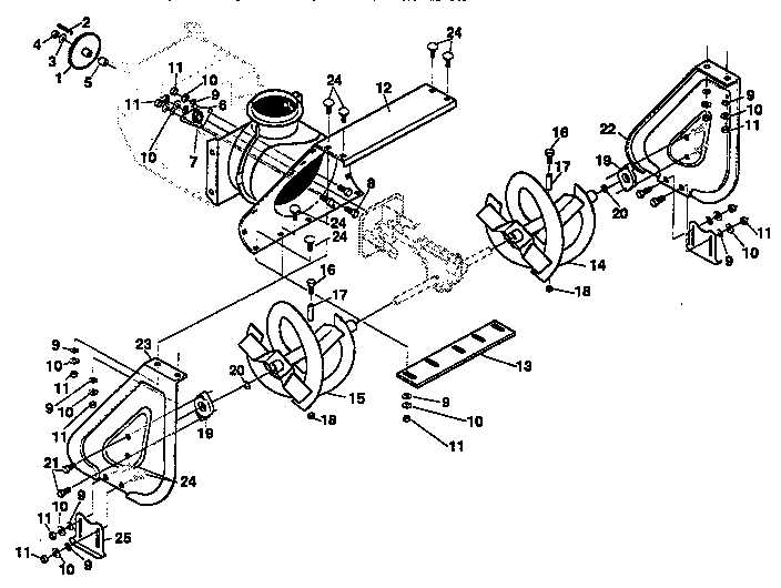 noma snowblower parts diagram