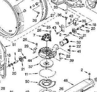 kenmore elite he4 dryer parts diagram