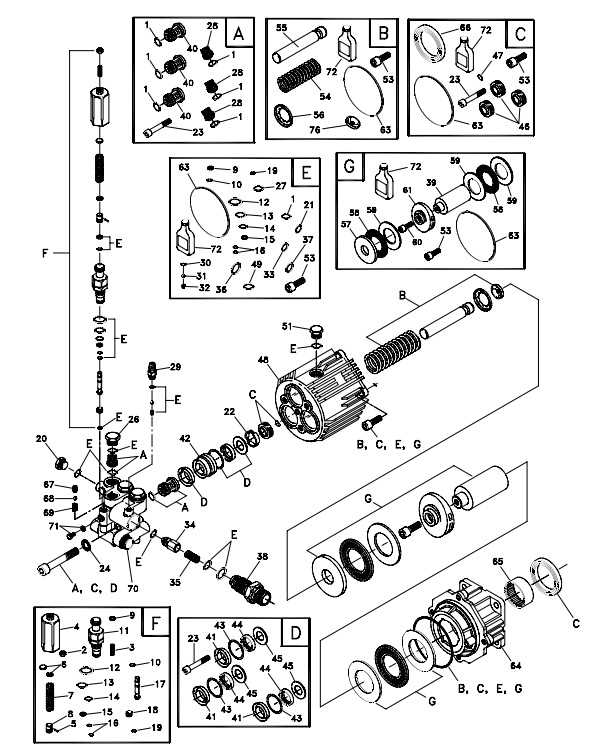 generac one wash parts diagram