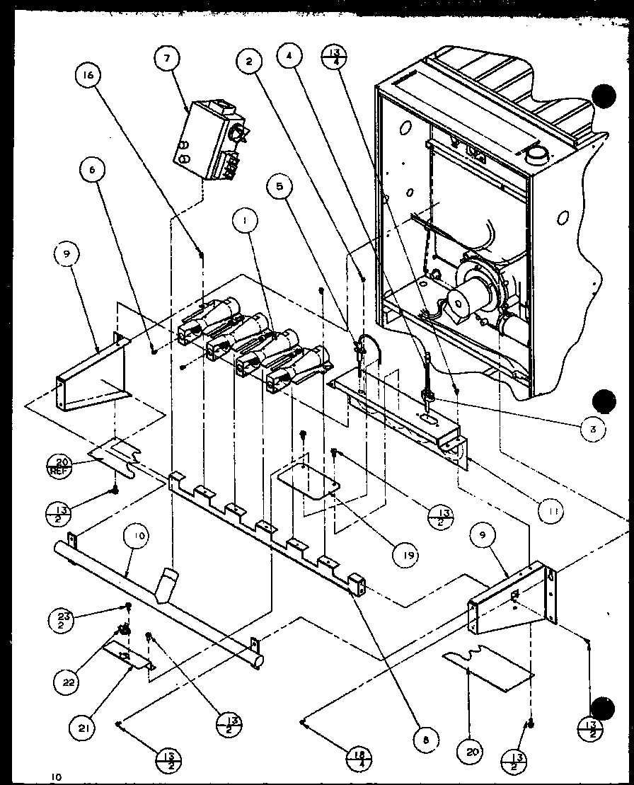 amana furnace parts diagram