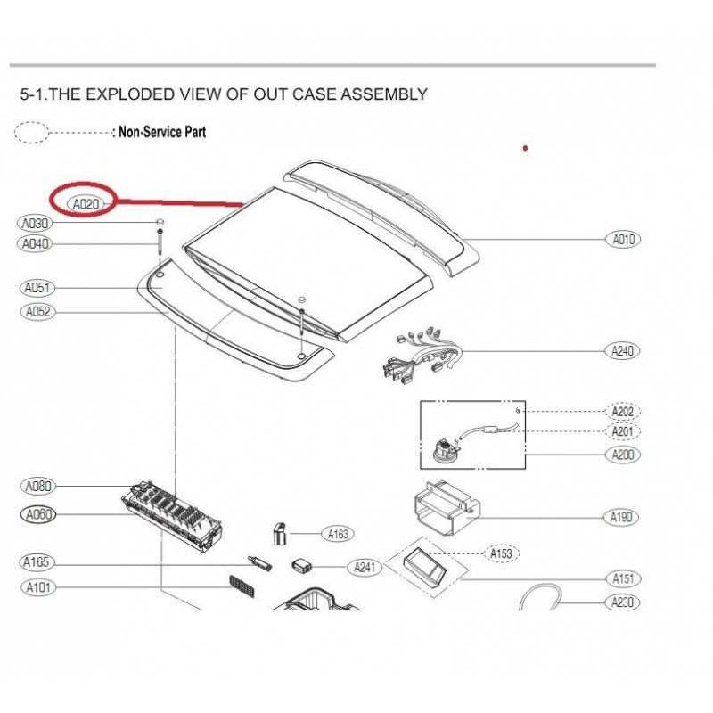 lg top load washer parts diagram