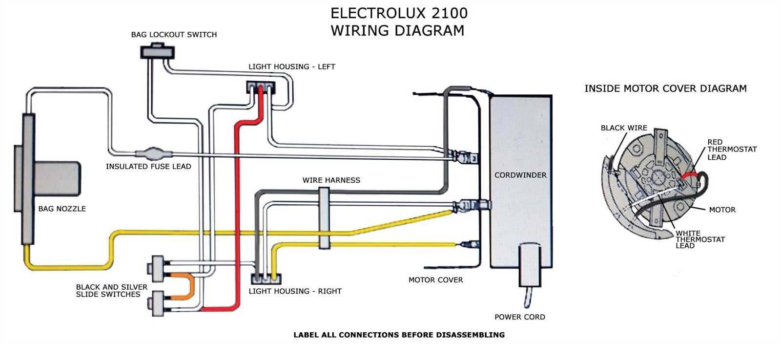 electrolux canister vacuum parts diagram