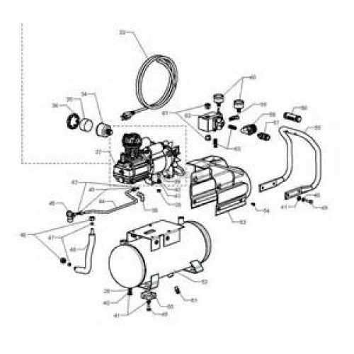 emglo air compressor parts diagram