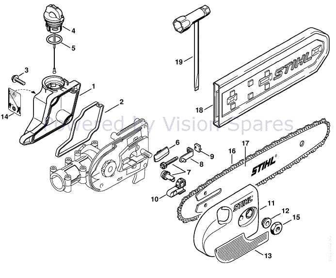 stihl ht 105 parts diagram