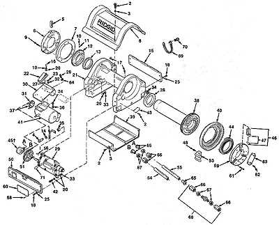 ridgid 700 parts diagram