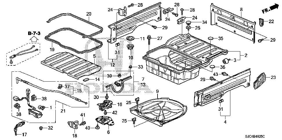 honda ridgeline parts diagram