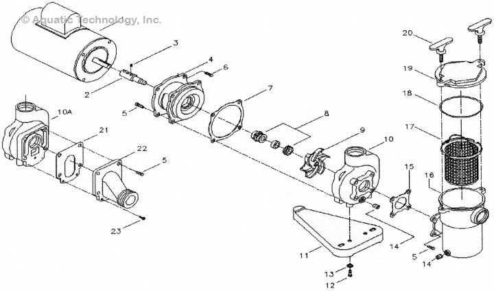 1.5 hp hayward pool pump parts diagram