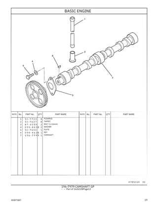 excavator parts diagram pdf