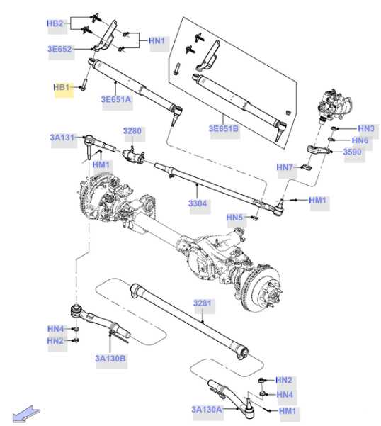 f250 steering parts diagram