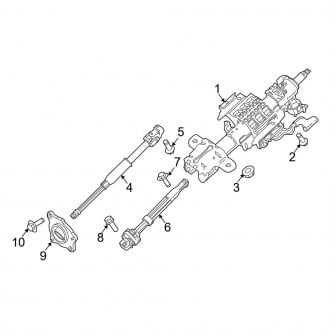 f250 steering parts diagram