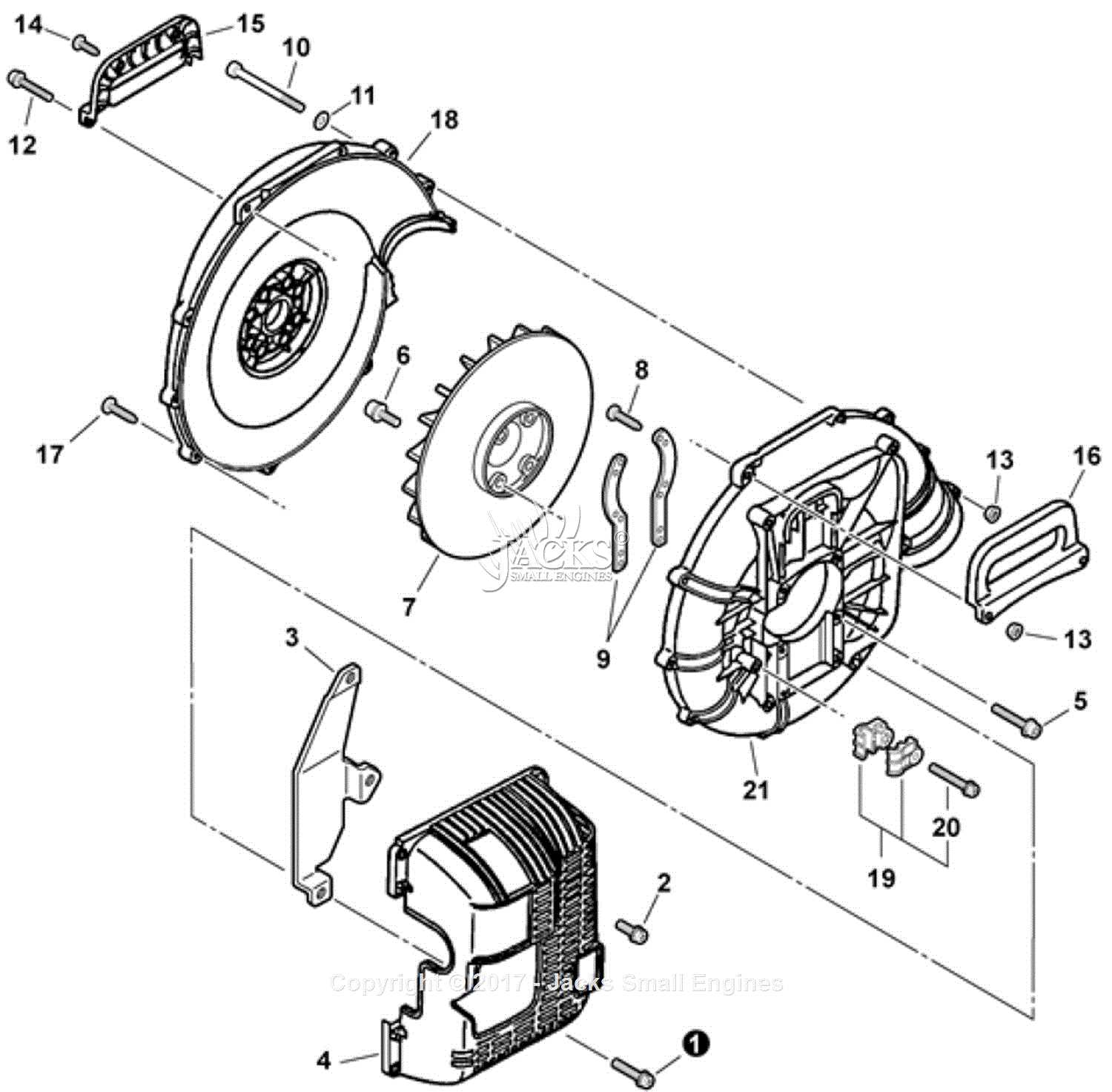 fan parts diagram