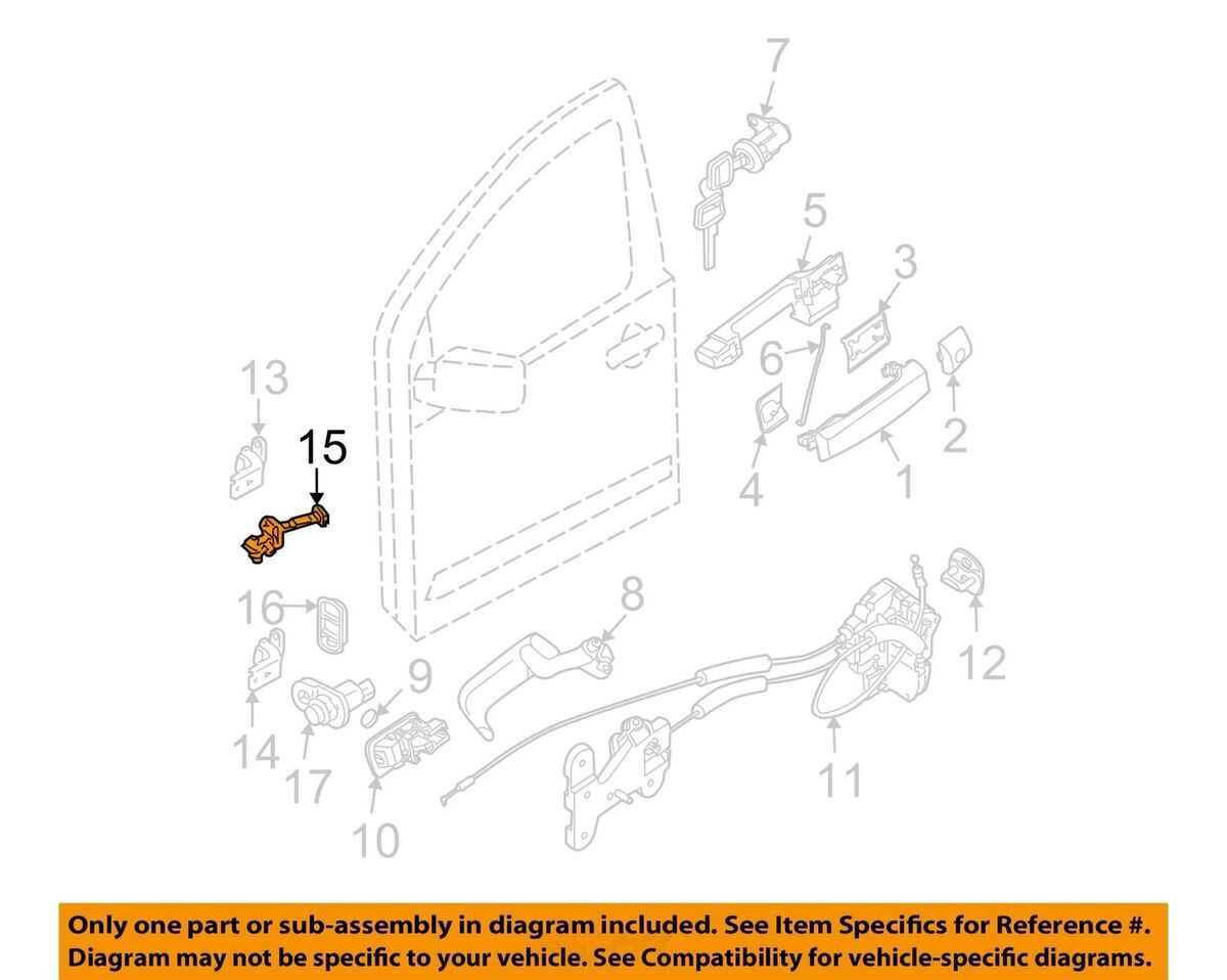 nissan armada parts diagram