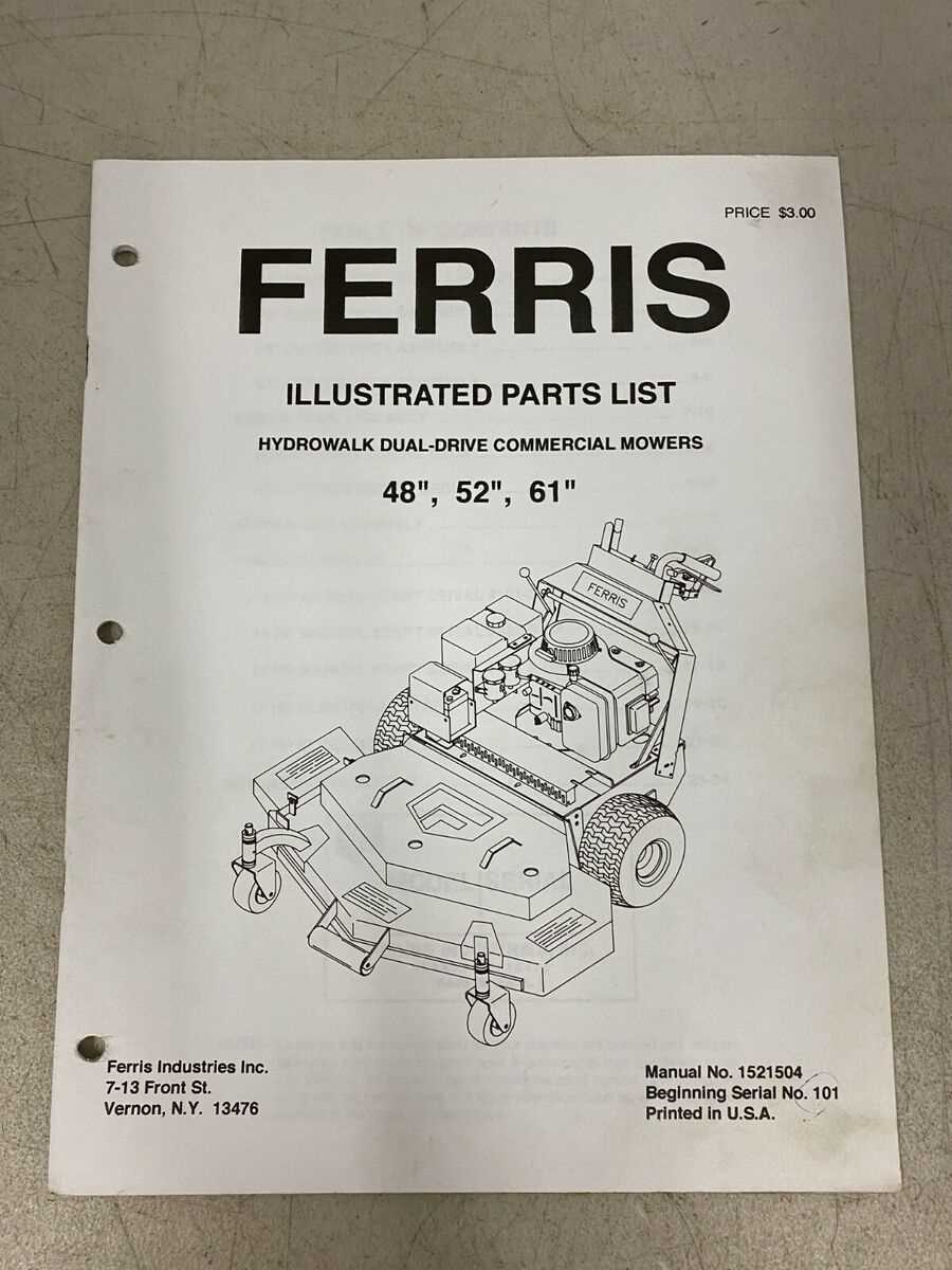 ferris parts diagram