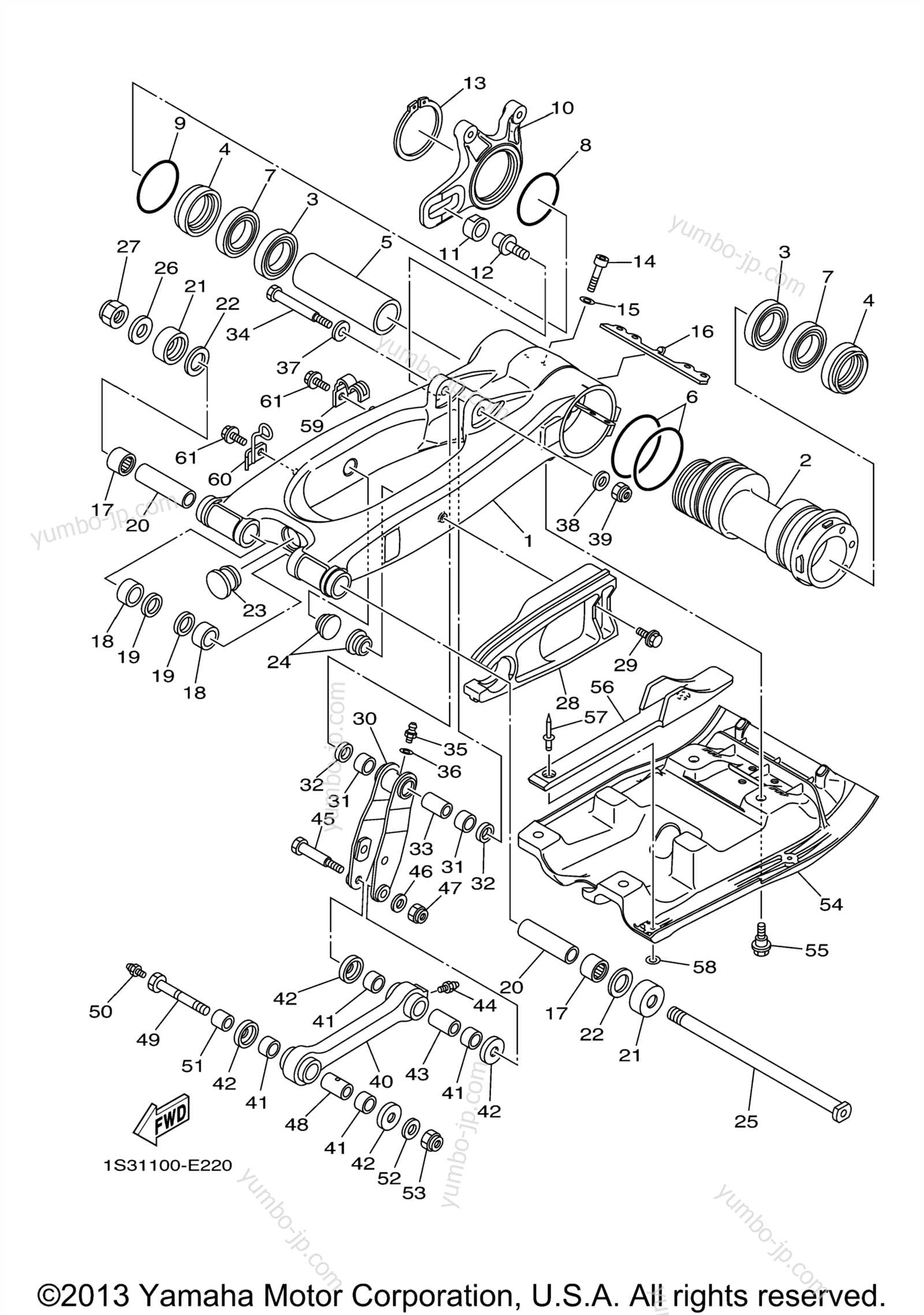 yamaha raptor 660 parts diagram