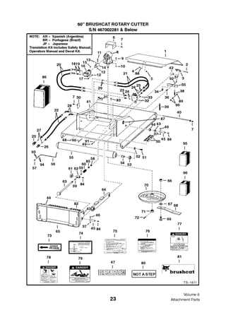 bobcat soil conditioner parts diagram