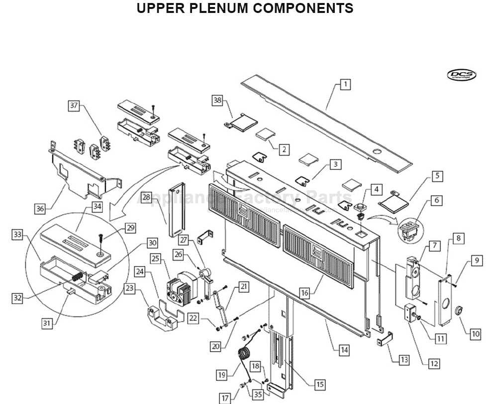 fisher & paykel parts diagram