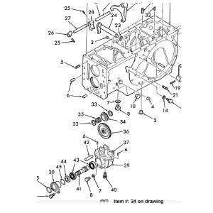 ford 1900 tractor parts diagram