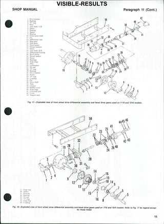 ford 1900 tractor parts diagram