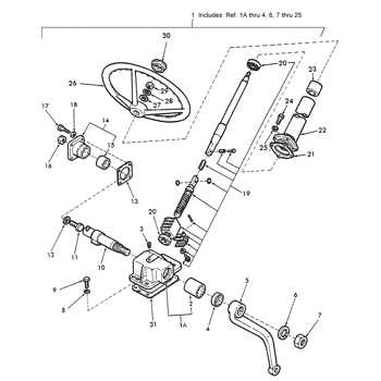 ford 1900 tractor parts diagram