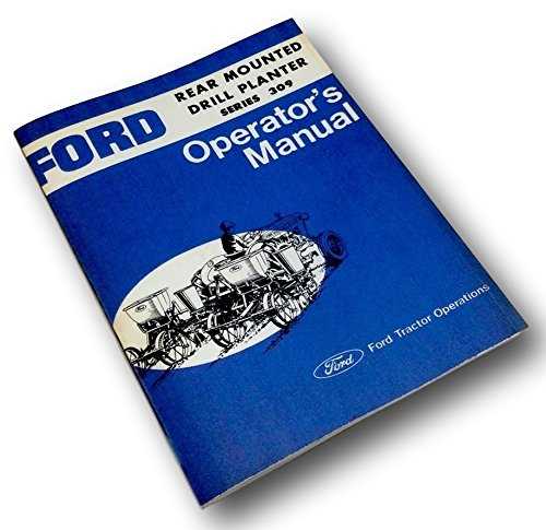 ford 309 planter parts diagram