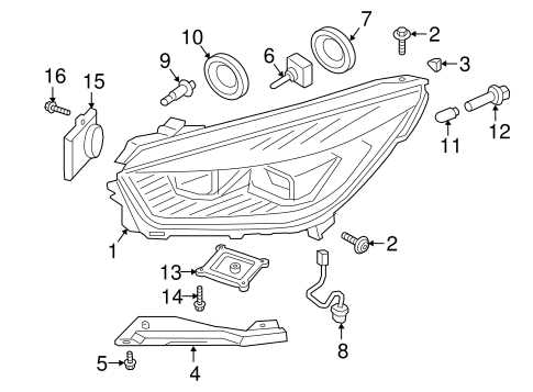 ford escape 2017 parts diagram