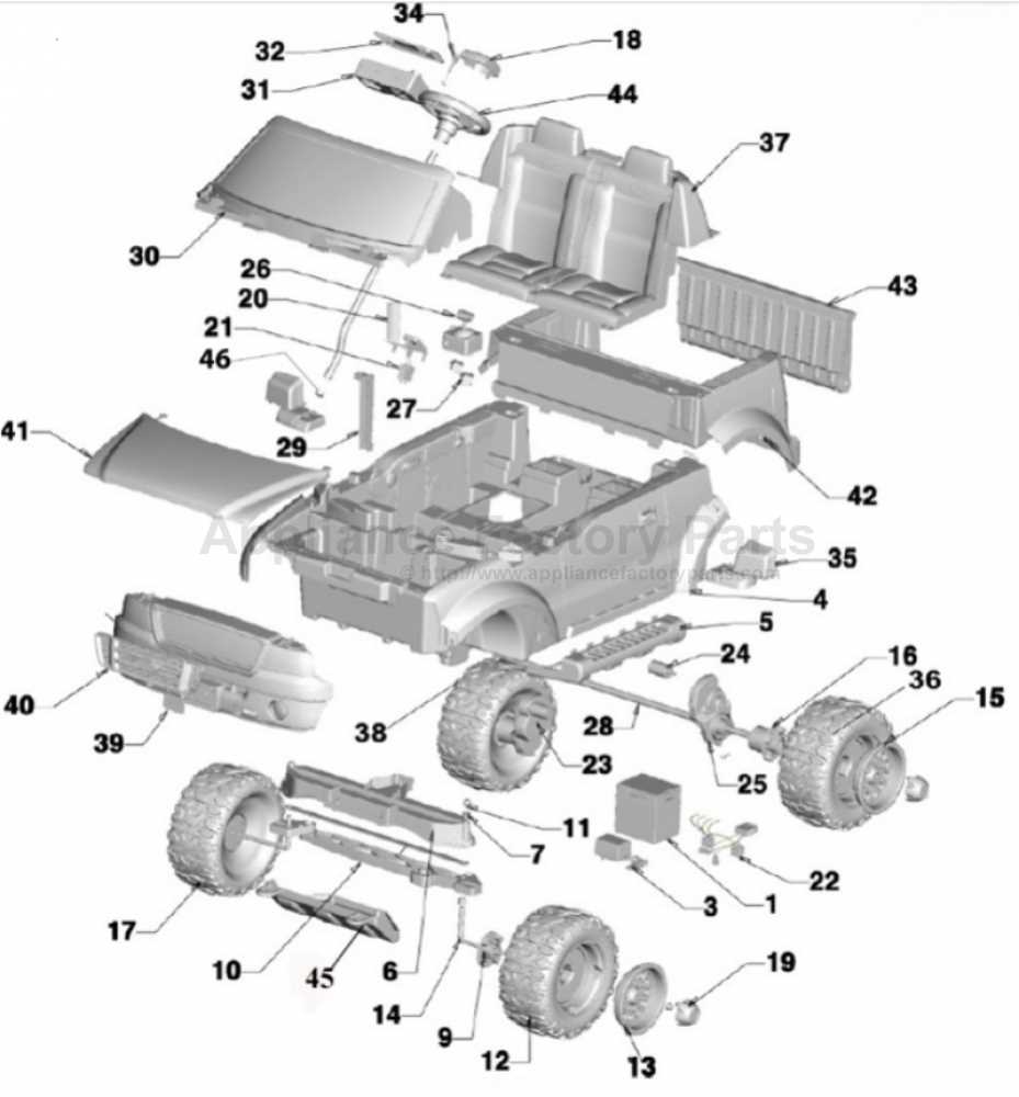 ford f 150 parts diagram