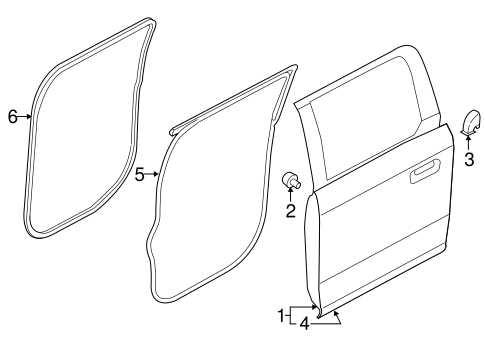 ford f150 door parts diagram