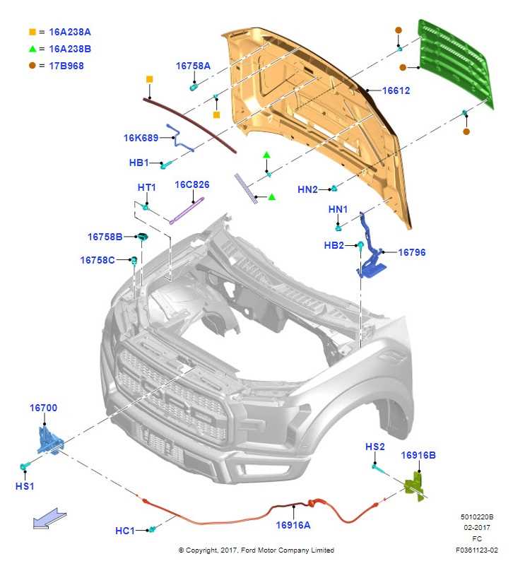 ford f150 door parts diagram