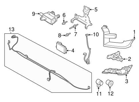 ford f150 front end parts diagram