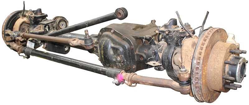 ford f250 front axle parts diagram