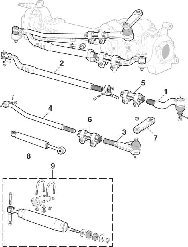 ford f250 front end parts diagram