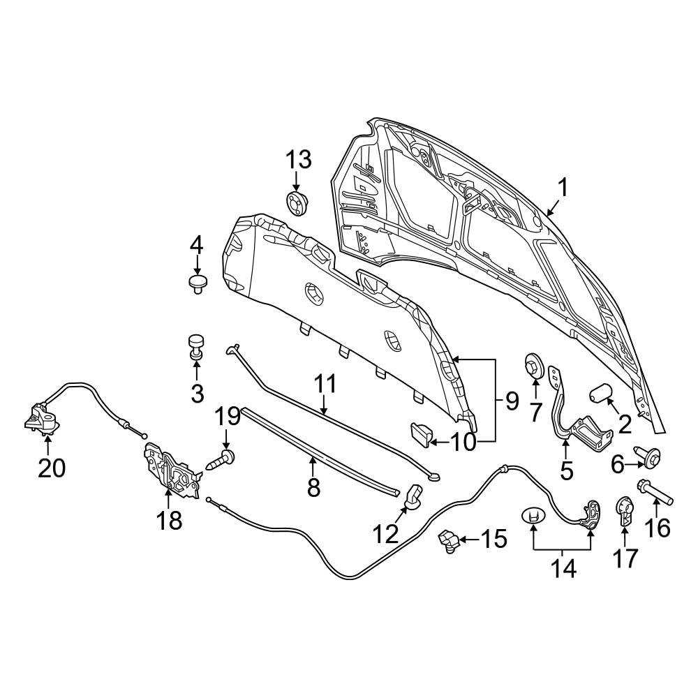 ford focus parts diagram