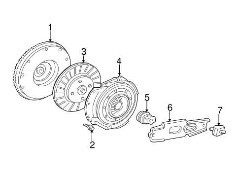 ford transmission parts diagram