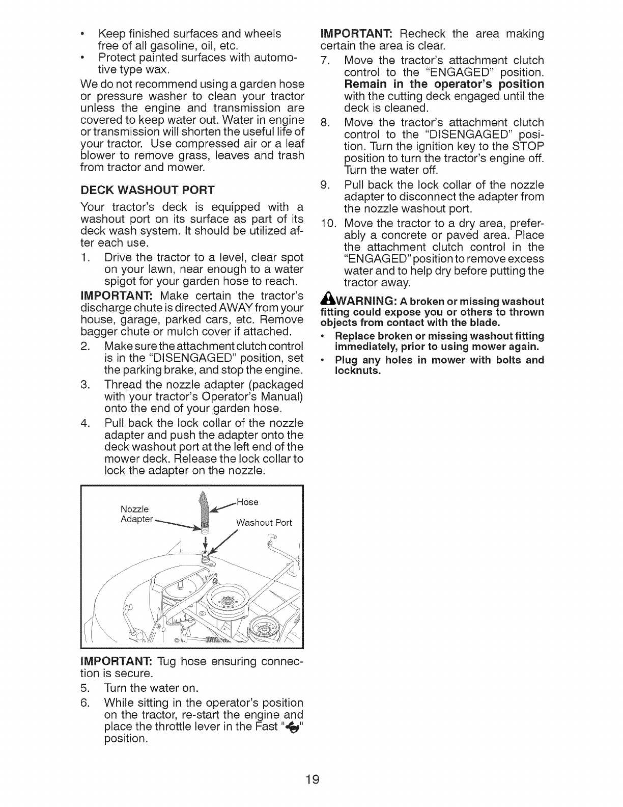 craftsman yt3000 parts diagram