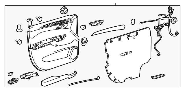 cadillac srx parts diagram