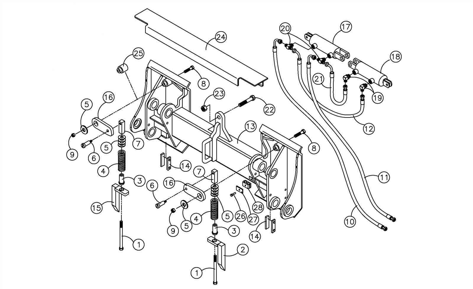 case 1840 parts diagram