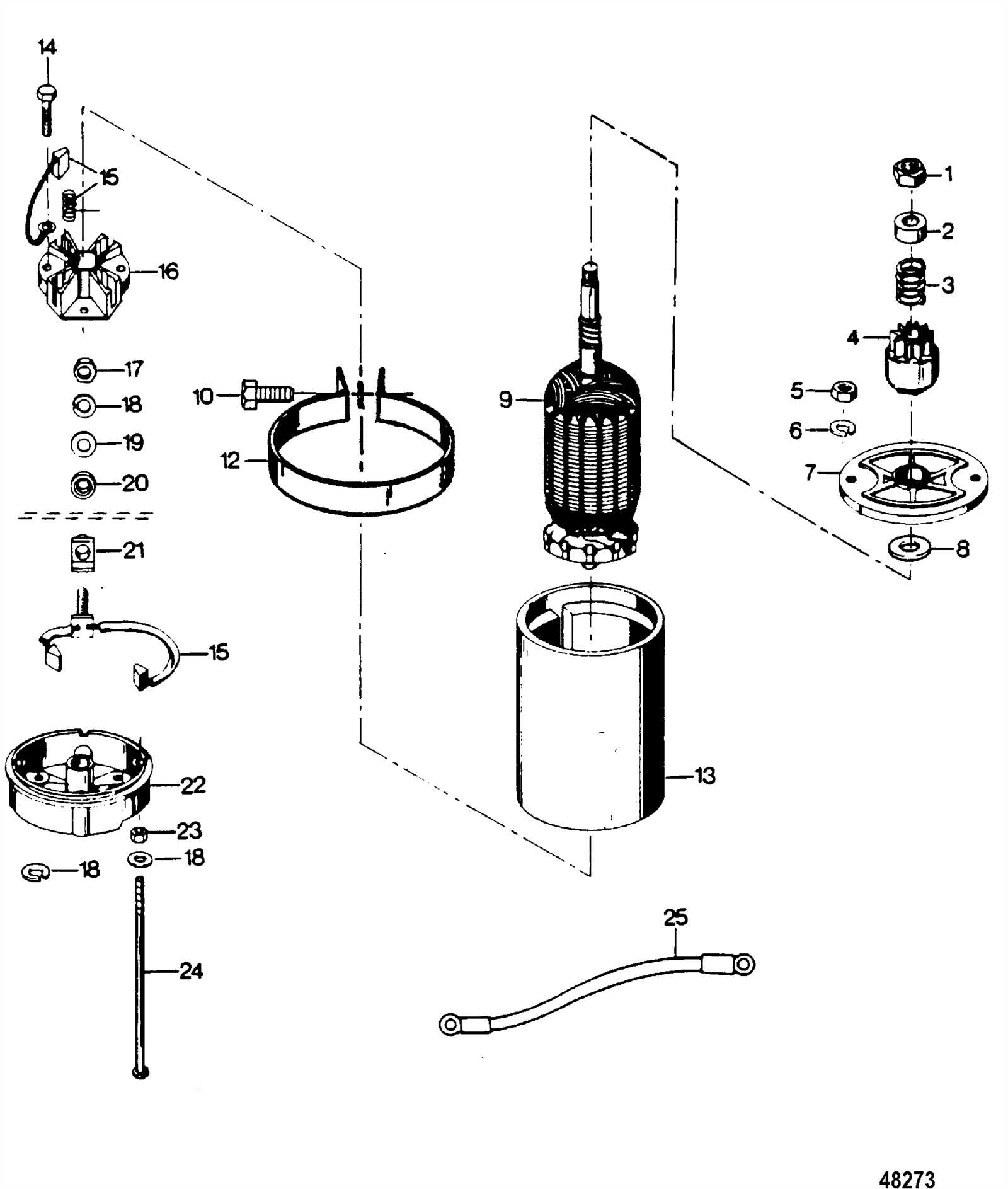 mercury 35 hp outboard parts diagram