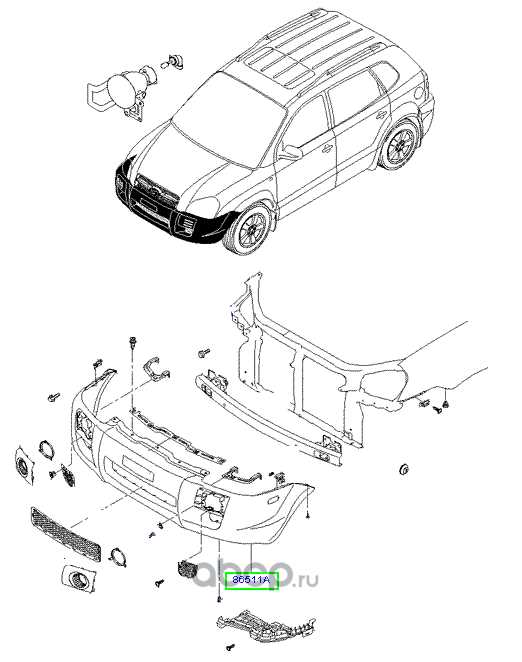 hyundai tucson parts diagram