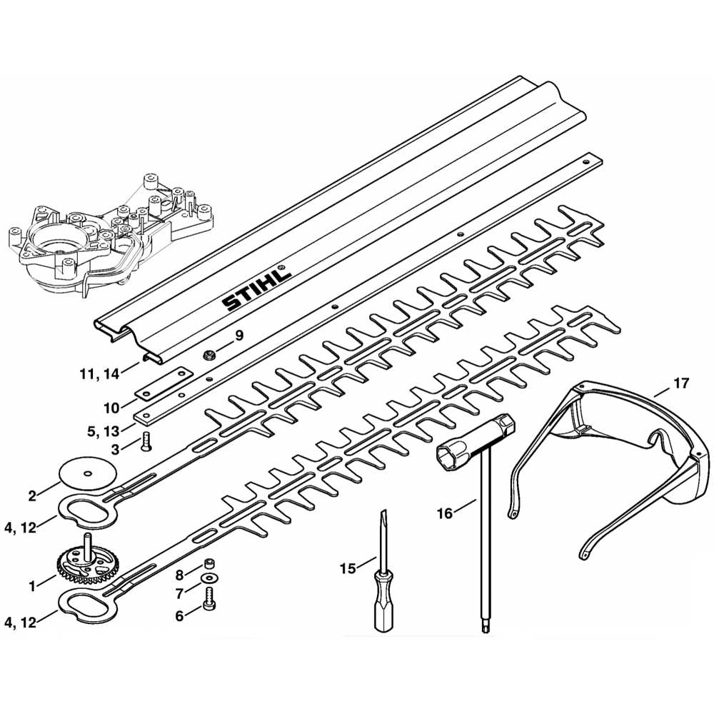 stihl trimmer fs 45 parts diagram